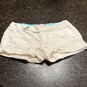 Roxy White Size 3 Cargo Shorts for Juniors